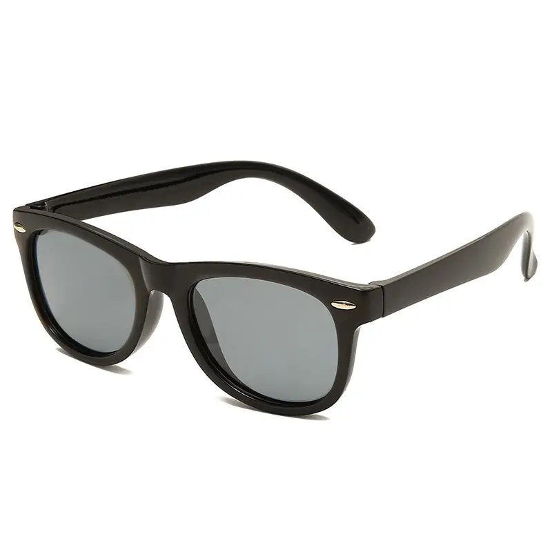 New Silicone Anti-UV Sunglasses for Kids Cross-Border Fashion