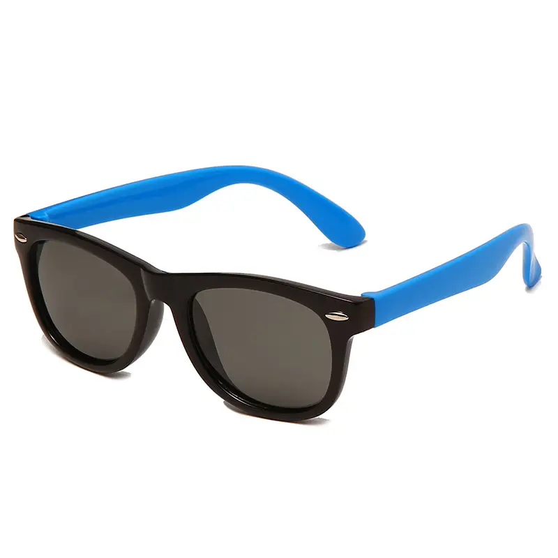 New Silicone Anti-UV Sunglasses for Kids Cross-Border Fashion