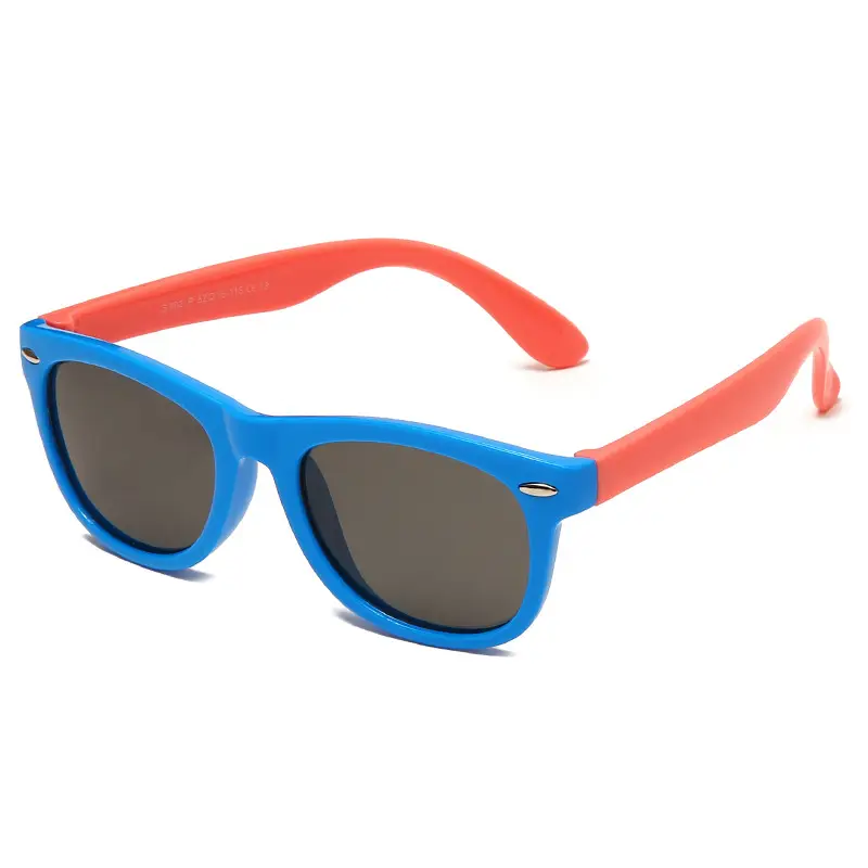 New Silicone Anti-UV Sunglasses for Kids Cross-Border Fashion