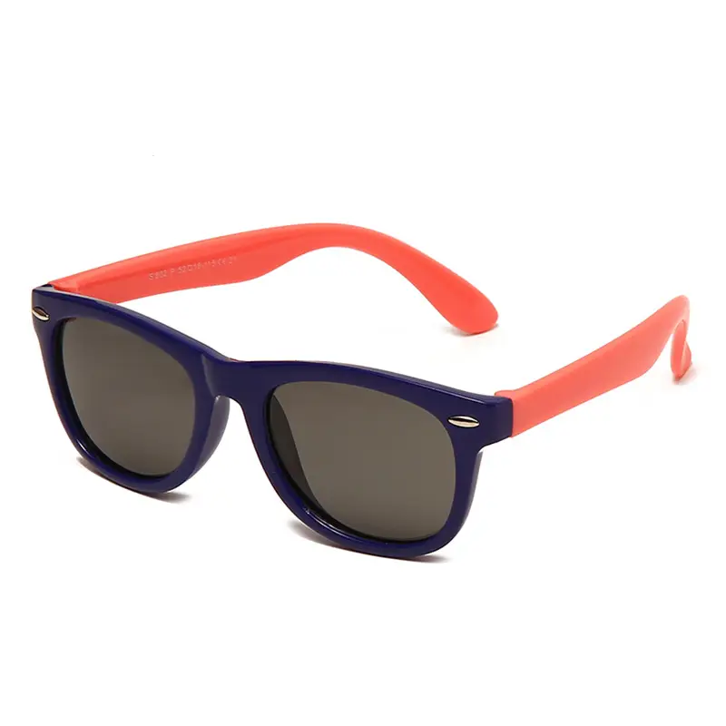 New Silicone Anti-UV Sunglasses for Kids Cross-Border Fashion
