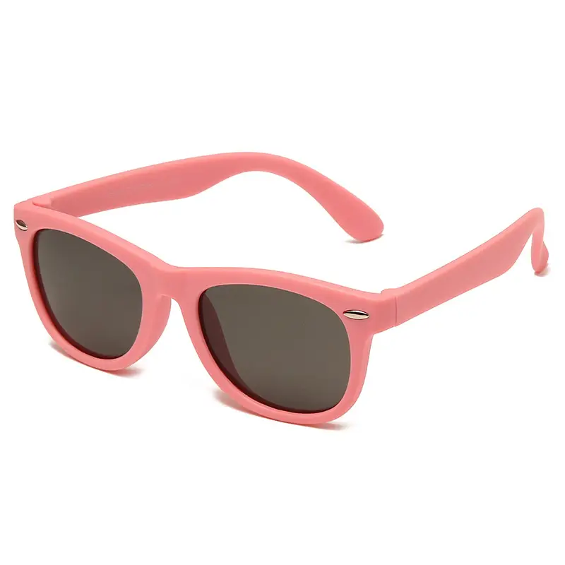 New Silicone Anti-UV Sunglasses for Kids Cross-Border Fashion