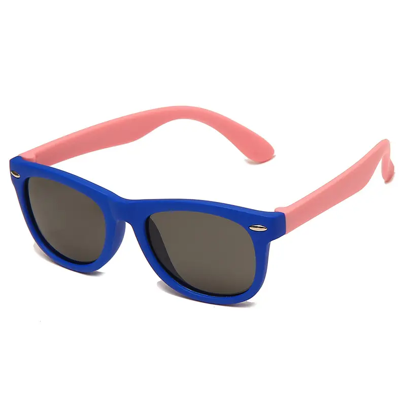 New Silicone Anti-UV Sunglasses for Kids Cross-Border Fashion