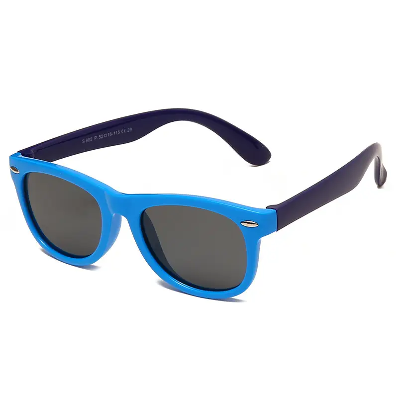 New Silicone Anti-UV Sunglasses for Kids Cross-Border Fashion