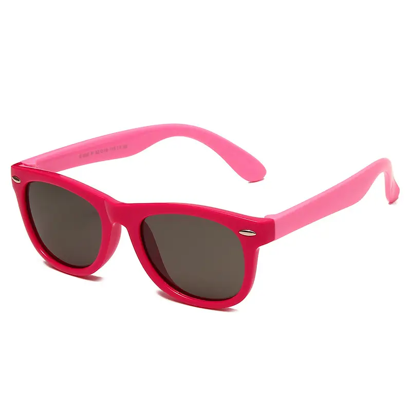New Silicone Anti-UV Sunglasses for Kids Cross-Border Fashion