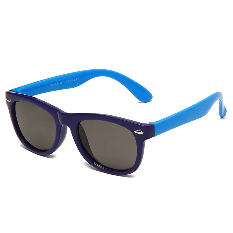 New Silicone Anti-UV Sunglasses for Kids Cross-Border Fashion