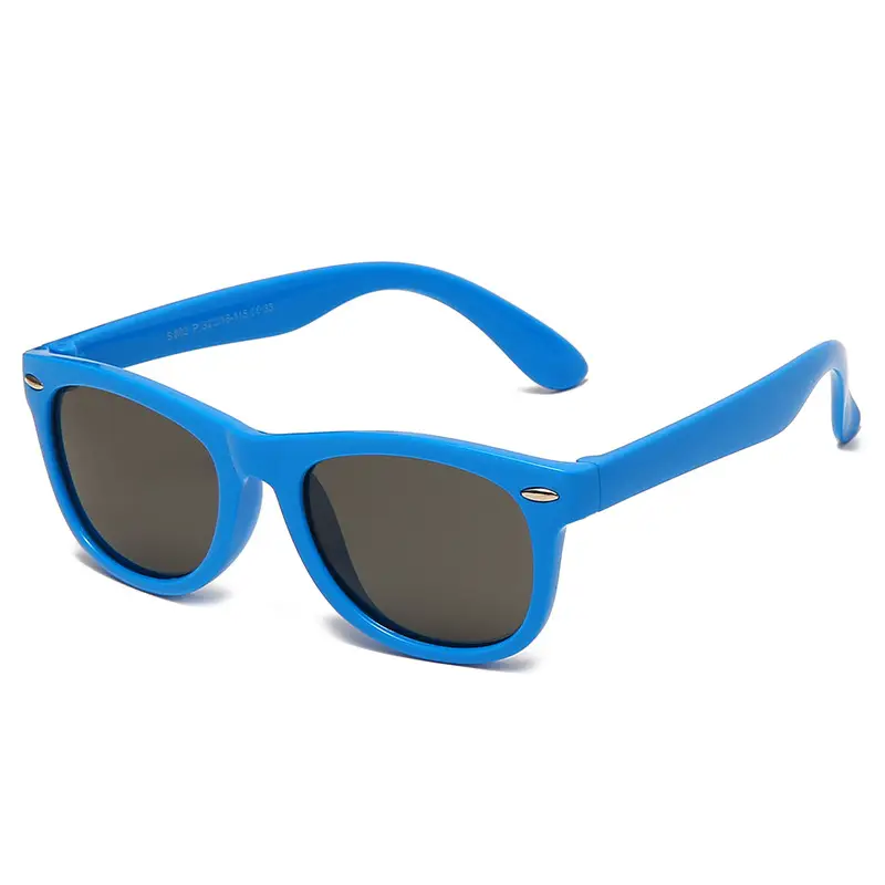 New Silicone Anti-UV Sunglasses for Kids Cross-Border Fashion