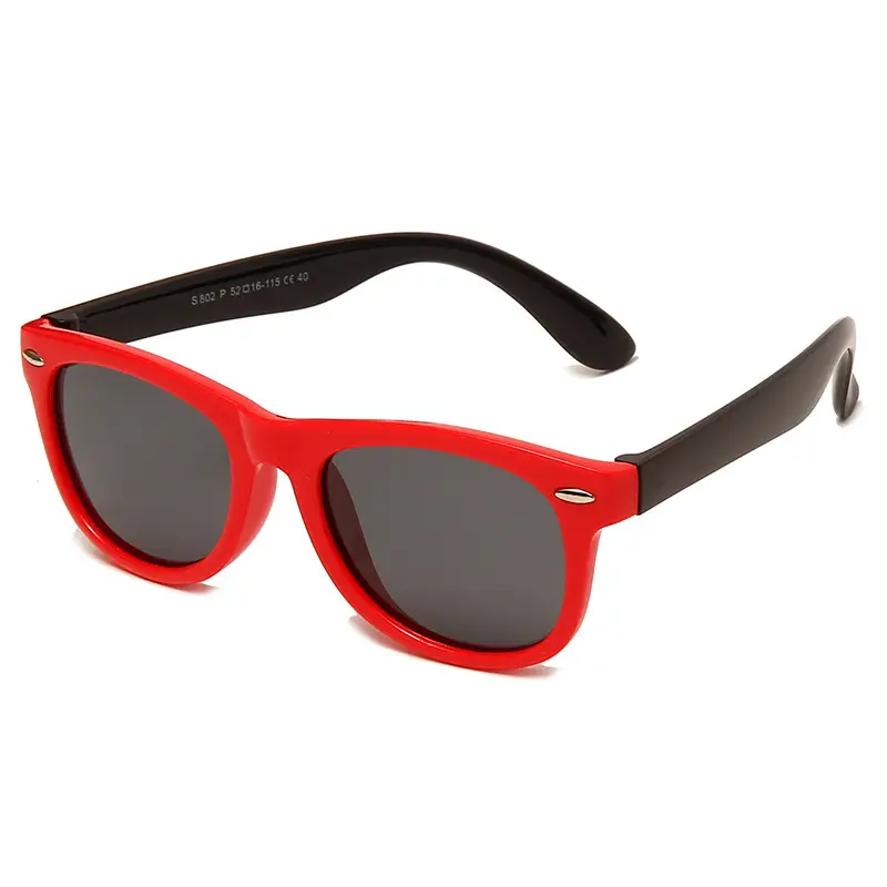 New Silicone Anti-UV Sunglasses for Kids Cross-Border Fashion