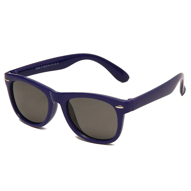 New Silicone Anti-UV Sunglasses for Kids Cross-Border Fashion