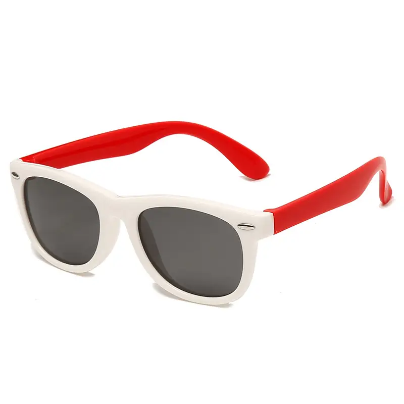 New Silicone Anti-UV Sunglasses for Kids Cross-Border Fashion