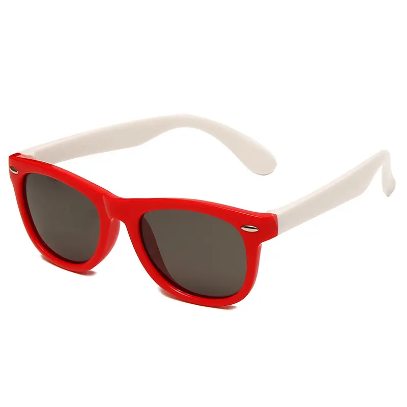 New Silicone Anti-UV Sunglasses for Kids Cross-Border Fashion