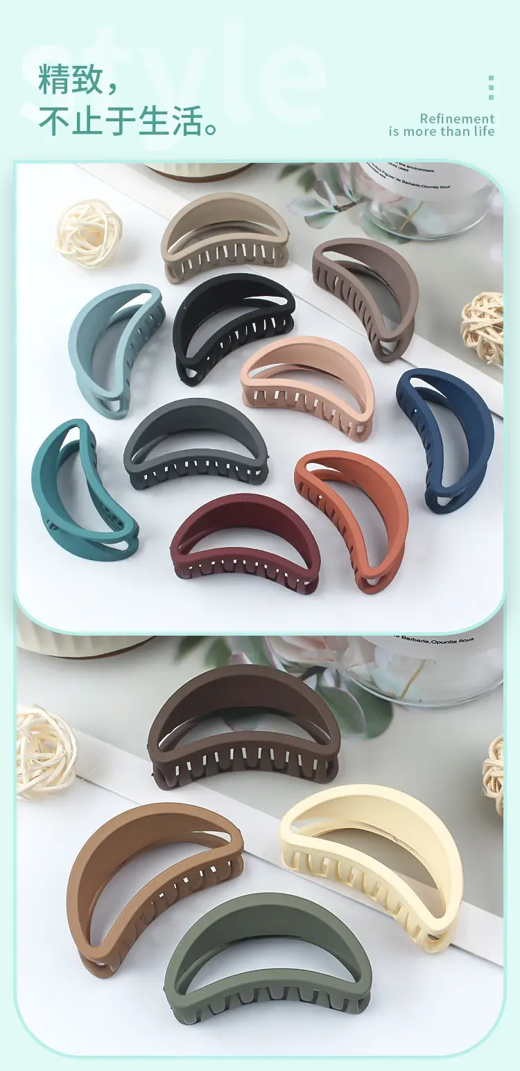 Black Matte Hairpin for High Ponytail Fixed — feature 4