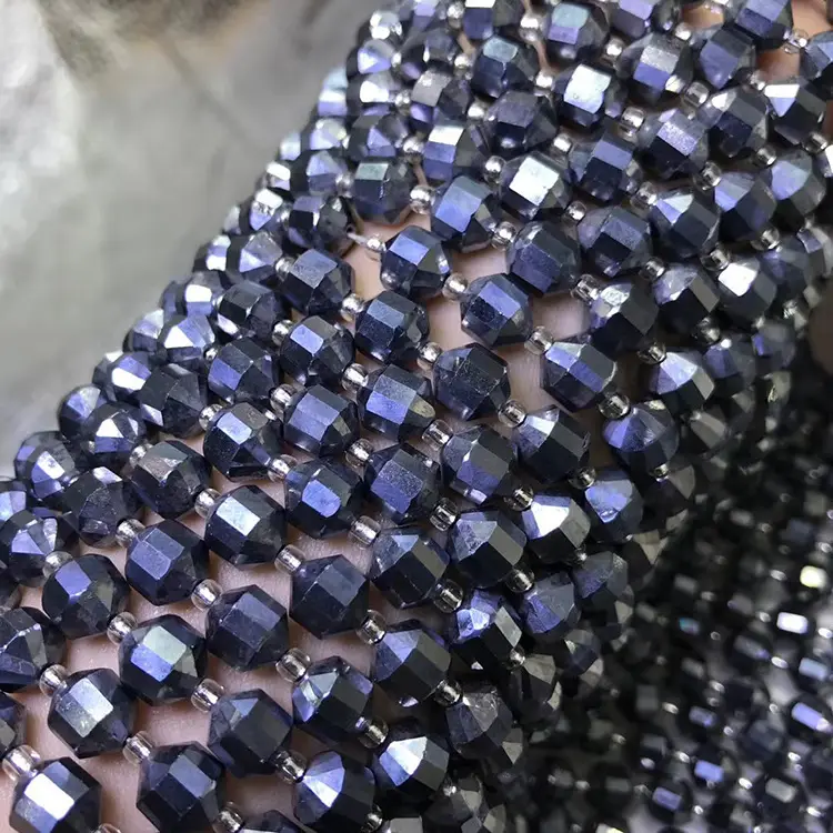 Natural Titanium Round Cut Beads for Bracelet & Necklace - Image 2