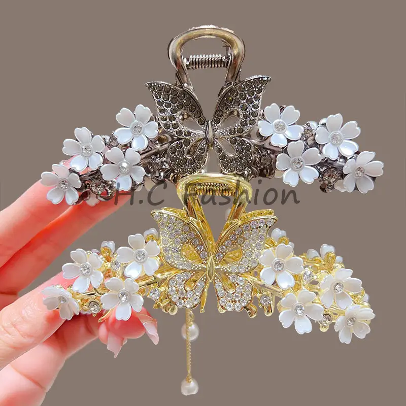 Suzuki Orchid Tassel Hair Clip Back for Girls — feature 12