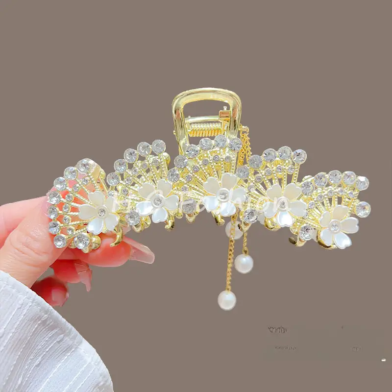 Suzuki Orchid Tassel Hair Clip Back for Girls - Image 22