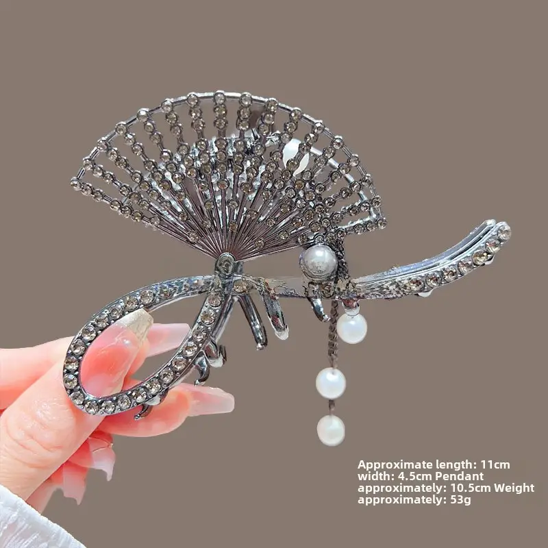 Suzuki Orchid Tassel Hair Clip Back for Girls - Image 30