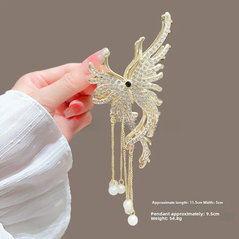 Suzuki Orchid Tassel Hair Clip Back for Girls - Image 35
