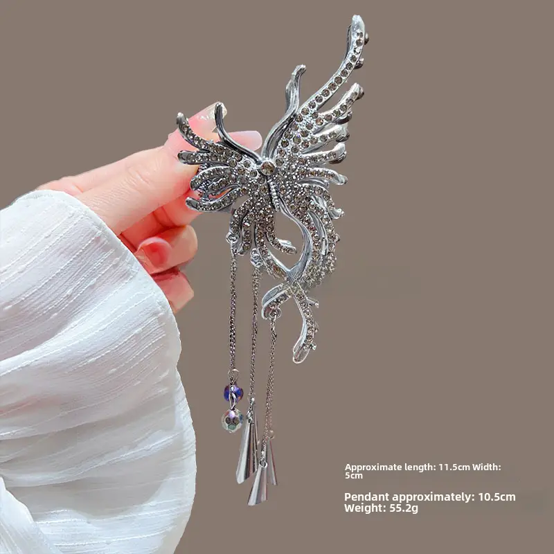 Suzuki Orchid Tassel Hair Clip Back for Girls - Image 37