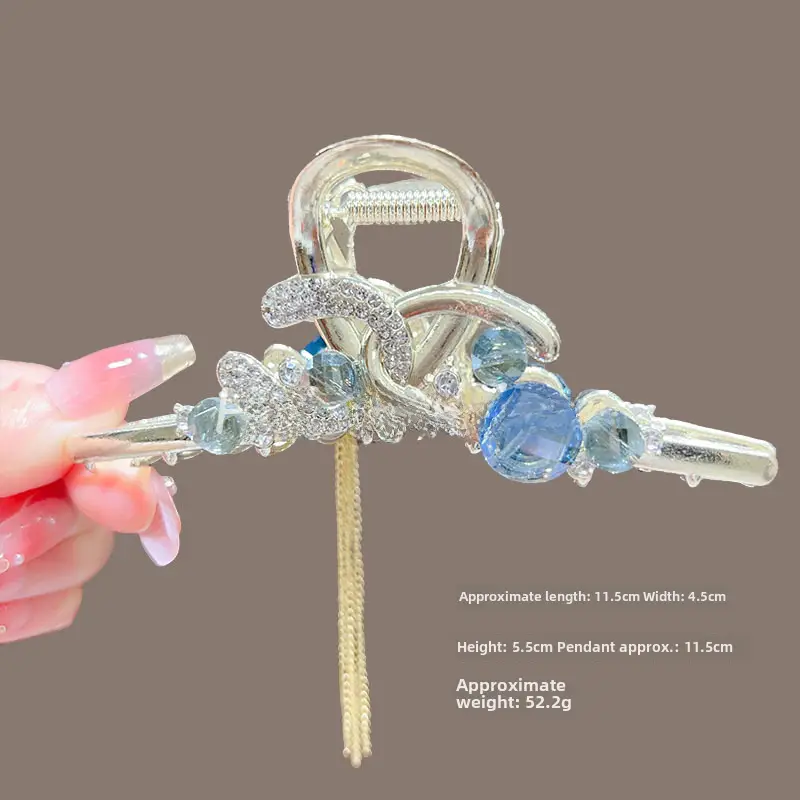 Suzuki Orchid Tassel Hair Clip Back for Girls - Image 38