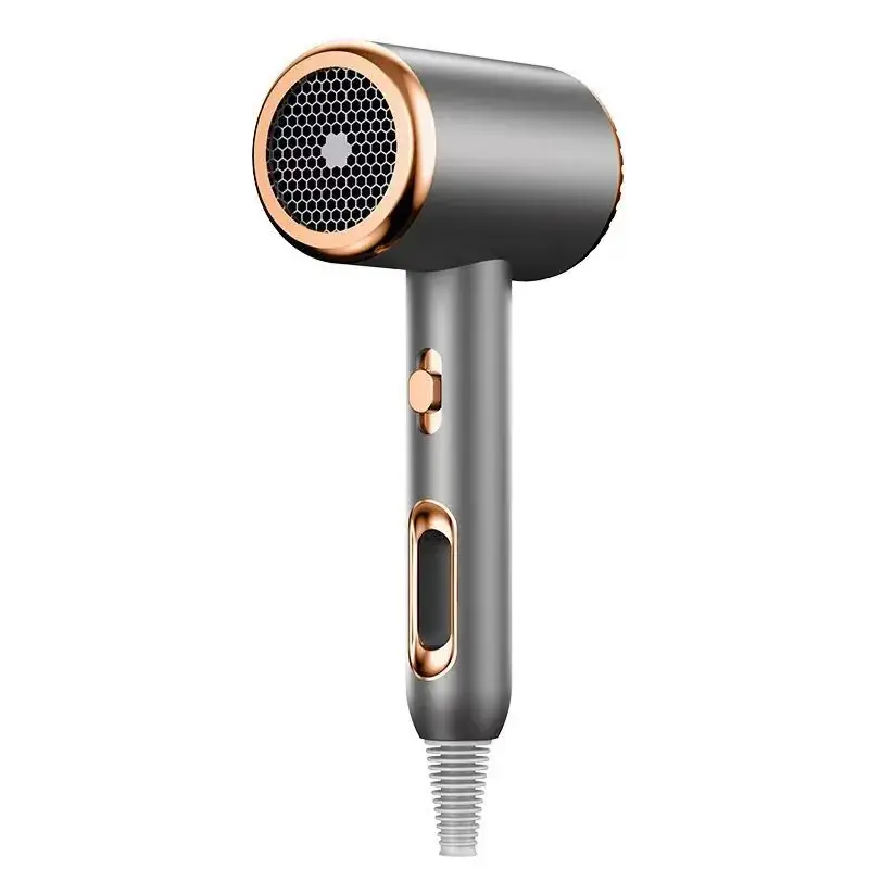 High Power Cross-Border Hair Dryer Silver - Image 3