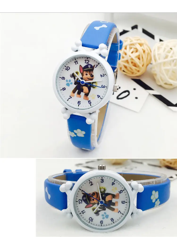 Wangwang Cartoon Kids Watch Yellow Silicone Waterproof — feature 3