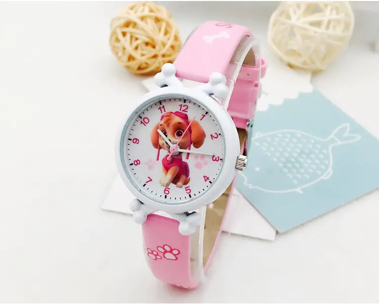 Wangwang Cartoon Kids Watch Yellow Silicone Waterproof — feature 4