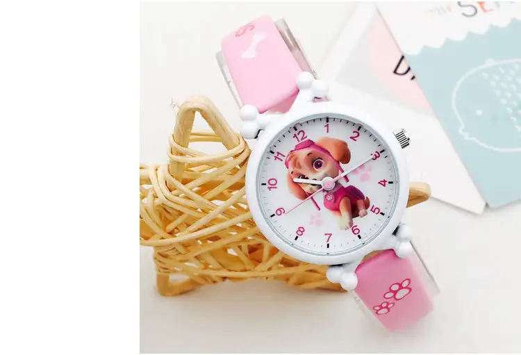Wangwang Cartoon Kids Watch Yellow Silicone Waterproof — feature 5