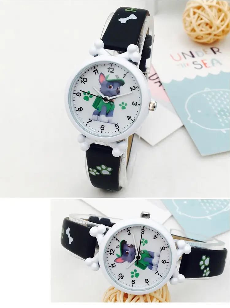 Wangwang Cartoon Kids Watch Yellow Silicone Waterproof — feature 9