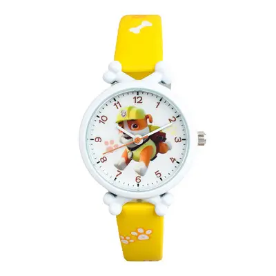 Wangwang Cartoon Kids Watch Yellow Silicone Waterproof