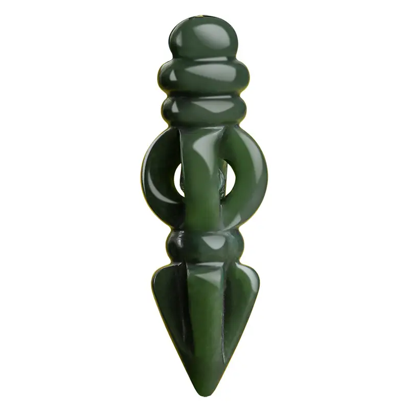 Men's Hetian Jade Magic Pesteled Pendant