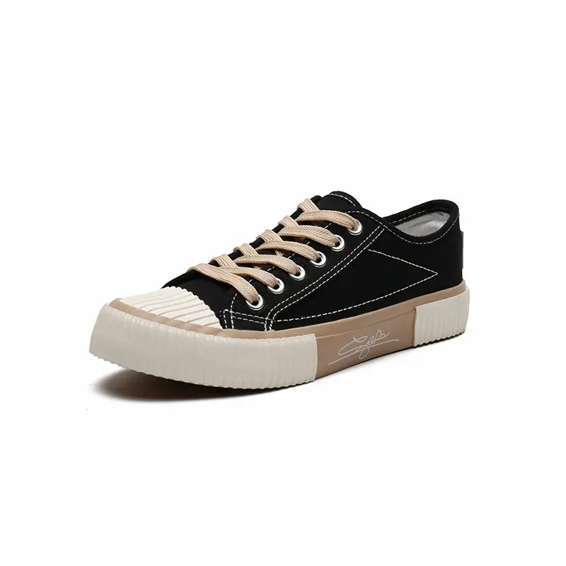 2024 Spring New Korean Style Canvas Shoes Women's Low-Top Ins Sneakers Retro Casual Cloth Shoes Vulcanized Rubber Shoes F110 - Image 8