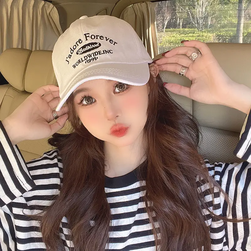 Japanese Forever Baseball Cap Women White 1991