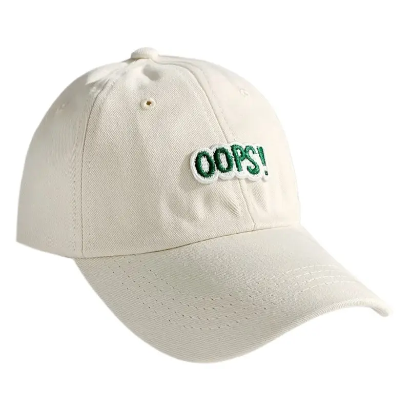 Kids Baseball Caps with Embroidered Letters 2025 Spring