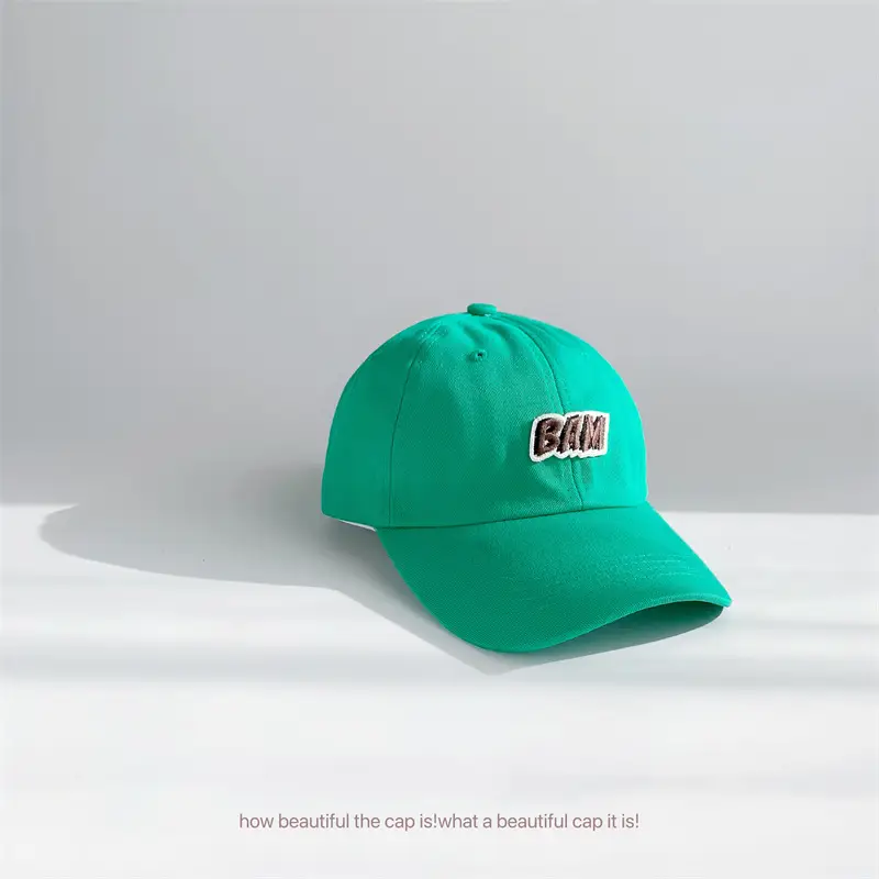 Kids Baseball Caps with Embroidered Letters 2025 Spring — feature 34