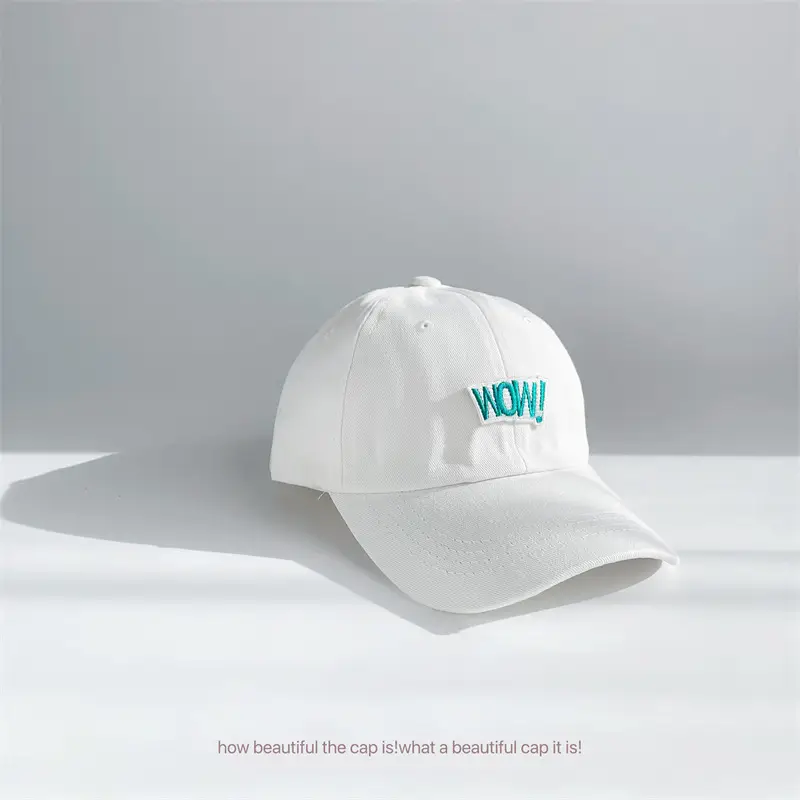 Kids Baseball Caps with Embroidered Letters 2025 Spring - Image 2