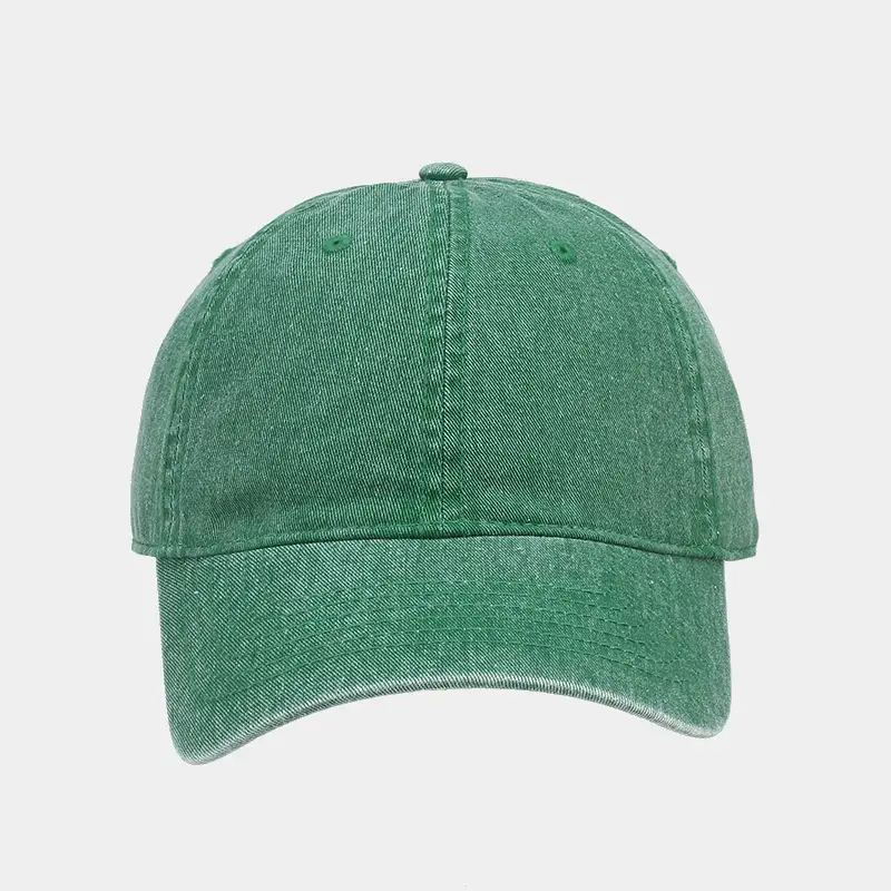 Men's Teal Washed Baseball Cap Multi Color Lightweight Sun Hat — feature 14
