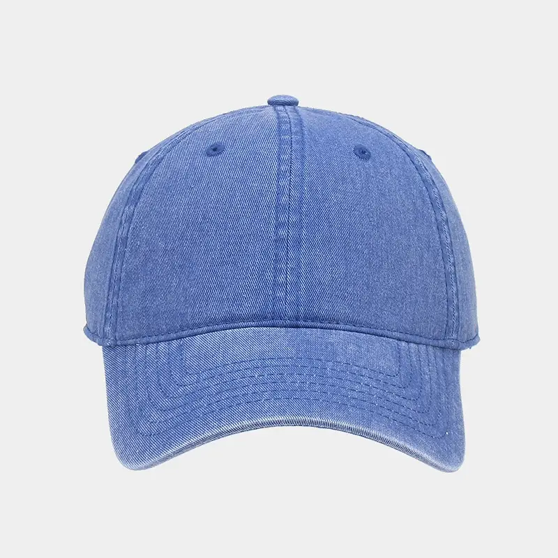 Men's Teal Washed Baseball Cap Multi Color Lightweight Sun Hat — feature 18