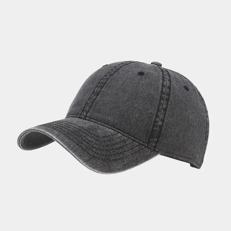 Men's Teal Washed Baseball Cap Multi Color Lightweight Sun Hat — feature 21