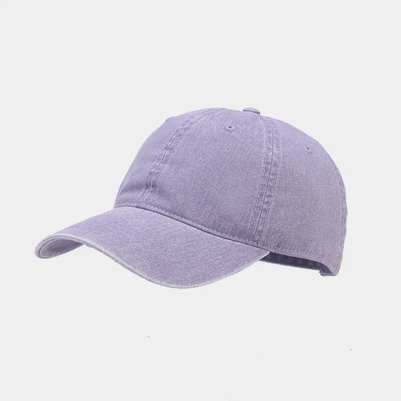 Men's Teal Washed Baseball Cap Multi Color Lightweight Sun Hat - Image 6