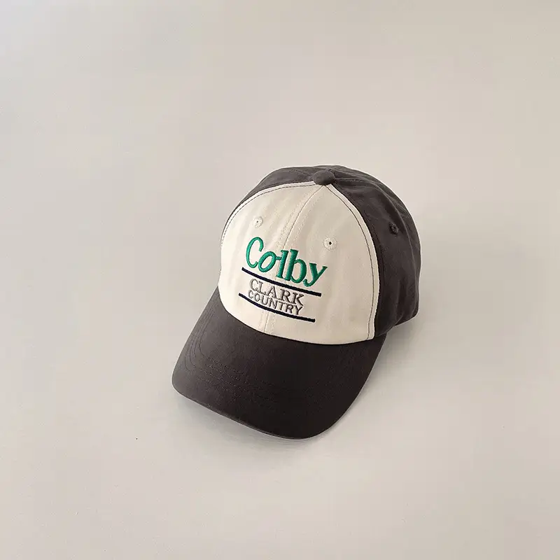 Colby Bears Green White Cap for Kids Spring Autumn — feature 16