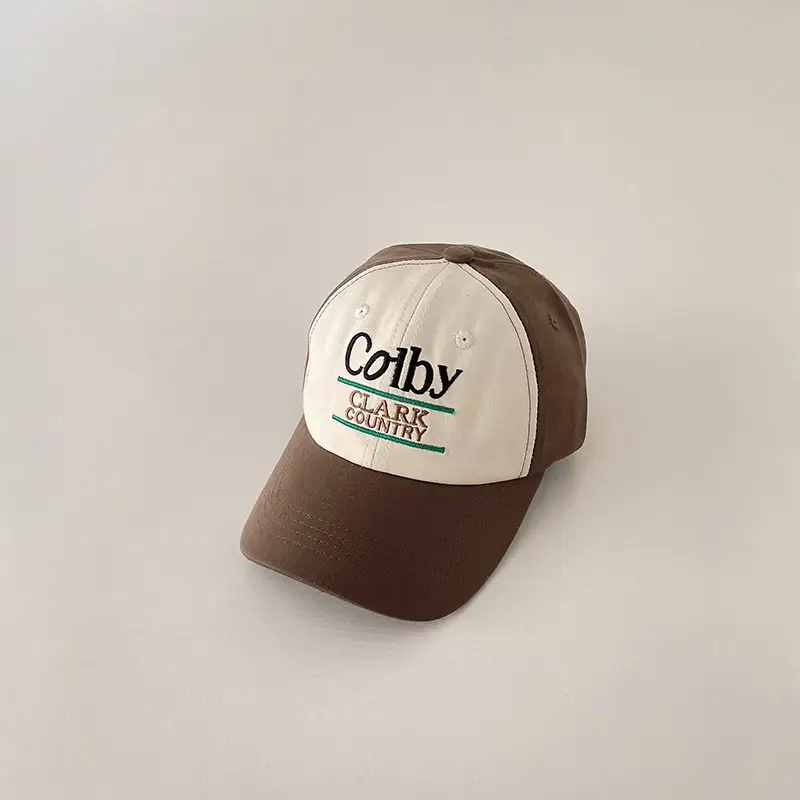 Colby Bears Green White Cap for Kids Spring Autumn — feature 17