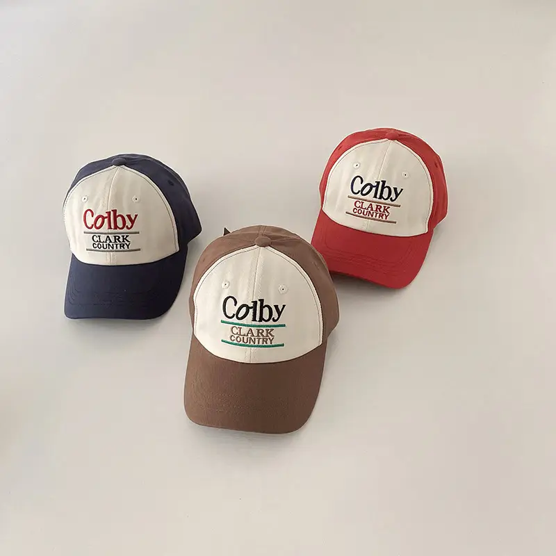 Colby Bears Green White Cap for Kids Spring Autumn — feature 7