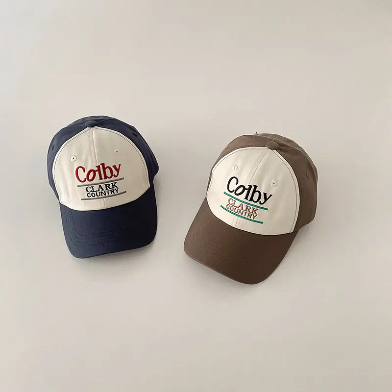 Colby Bears Green White Cap for Kids Spring Autumn — feature 8