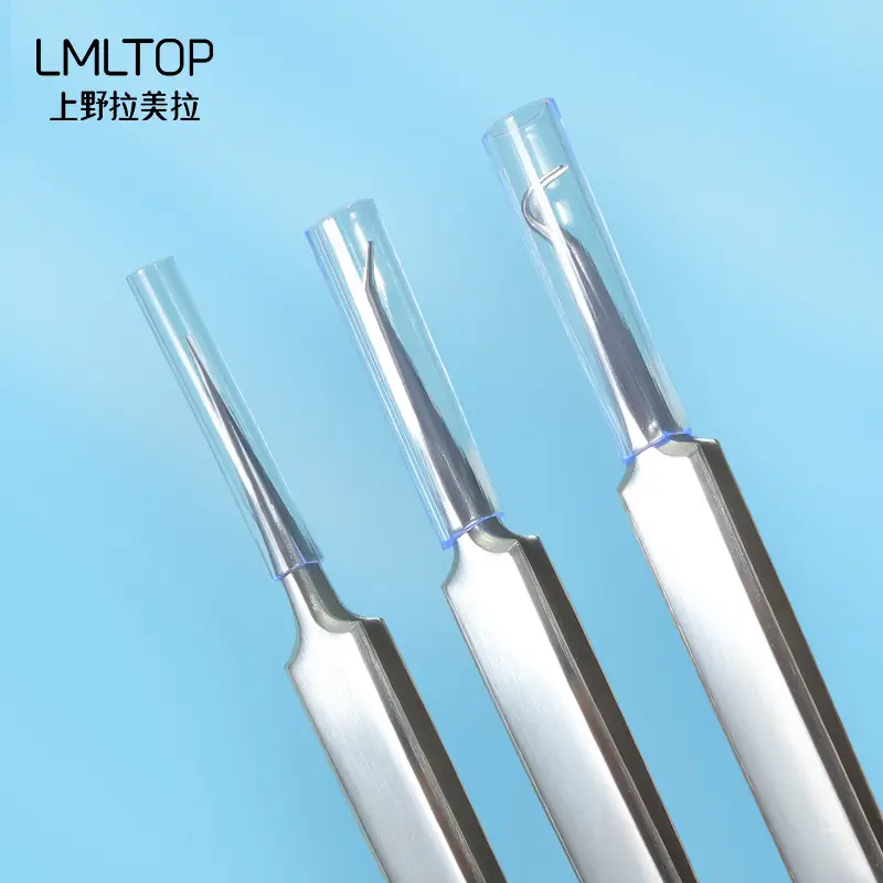 Stainless Steel Acne Removal Tweezers for Smooth Skin - Image 6