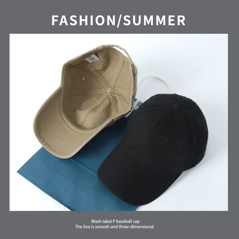 Men Winter Curved Brim Cap Korean Style Soft Top Baseball - Image 11