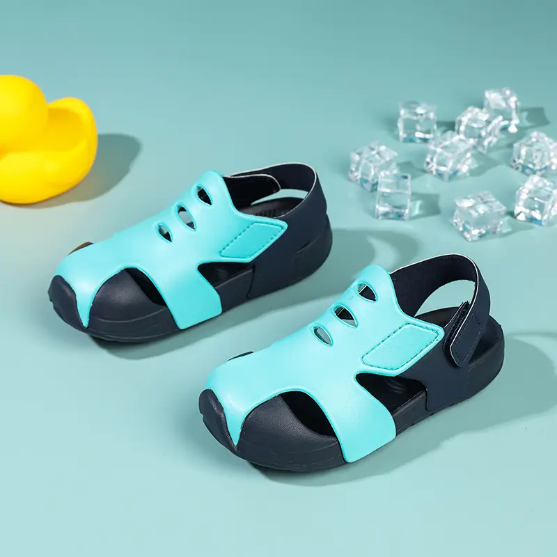 Pink Mesh Cross-Stand Sole Sandals for Kids - Image 20