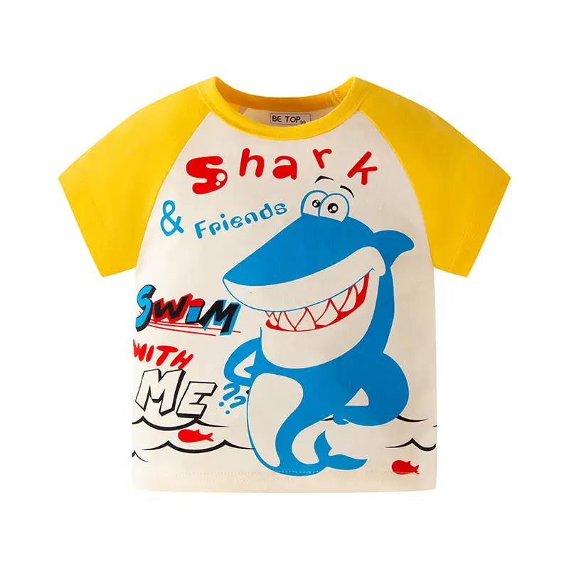 T-REX Racing Boys T-Shirt White Blue Cotton - Image 18