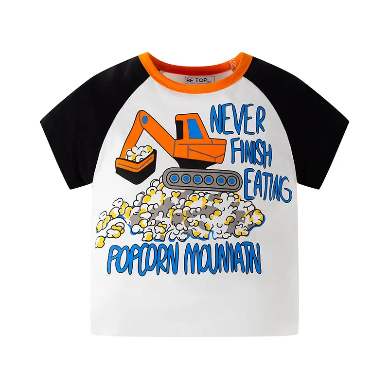 T-REX Racing Boys T-Shirt White Blue Cotton - Image 14
