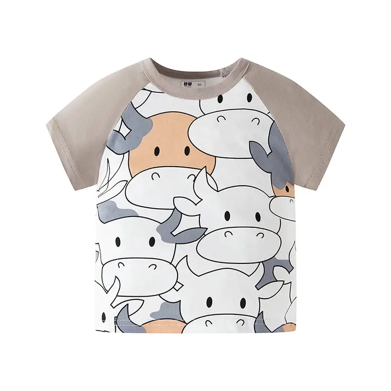 T-REX Racing Boys T-Shirt White Blue Cotton - Image 22
