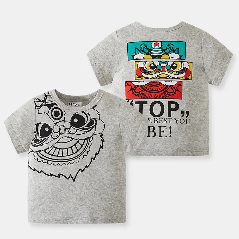 T-REX Racing Boys T-Shirt White Blue Cotton - Image 9