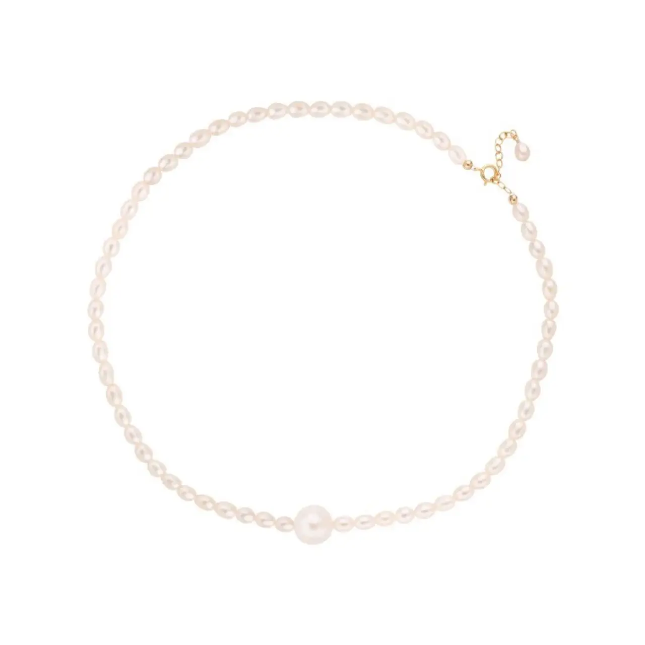 Vintage Pearl Necklace for Women Light Luxury Design